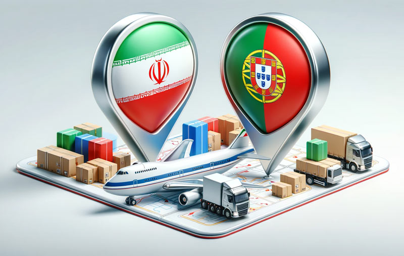 ارسال بار از پرتغال به ایران
